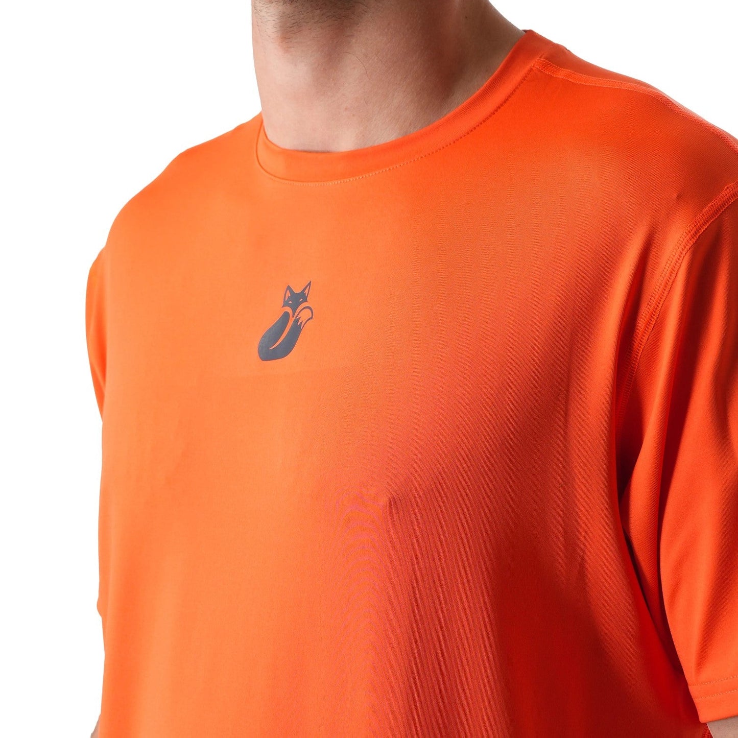 Polera deportiva Poly Tilki Temel naranja Talla M