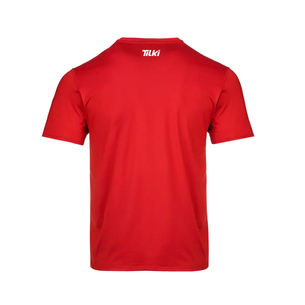 Polera M/C Polyester 2.0 Tilki Temel Red M25S Talla M