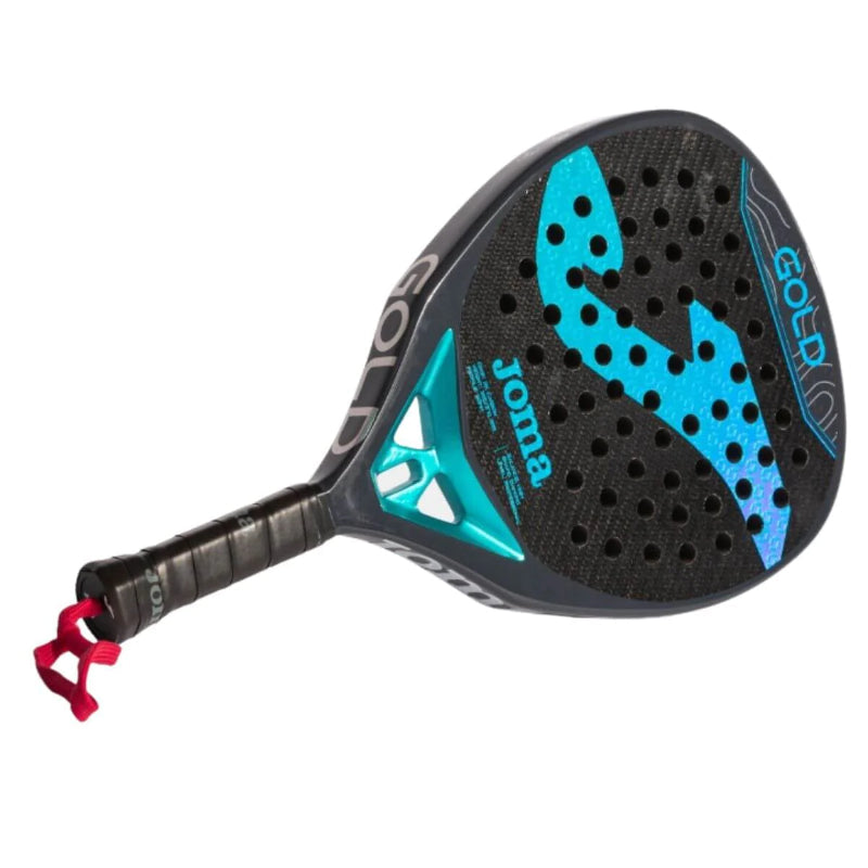 Pala Padel Joma Gold Negro Turquesa