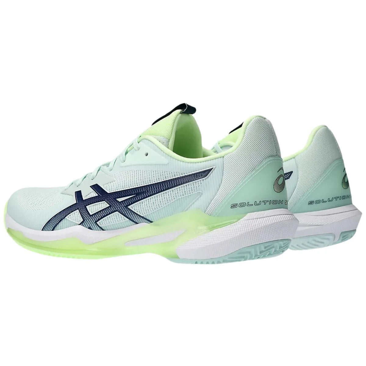 Zapatilla Asics Mujer Solution Speed FF 2 Clay Hazard Green Reborn Blue 7US-38EU (24 Cm)