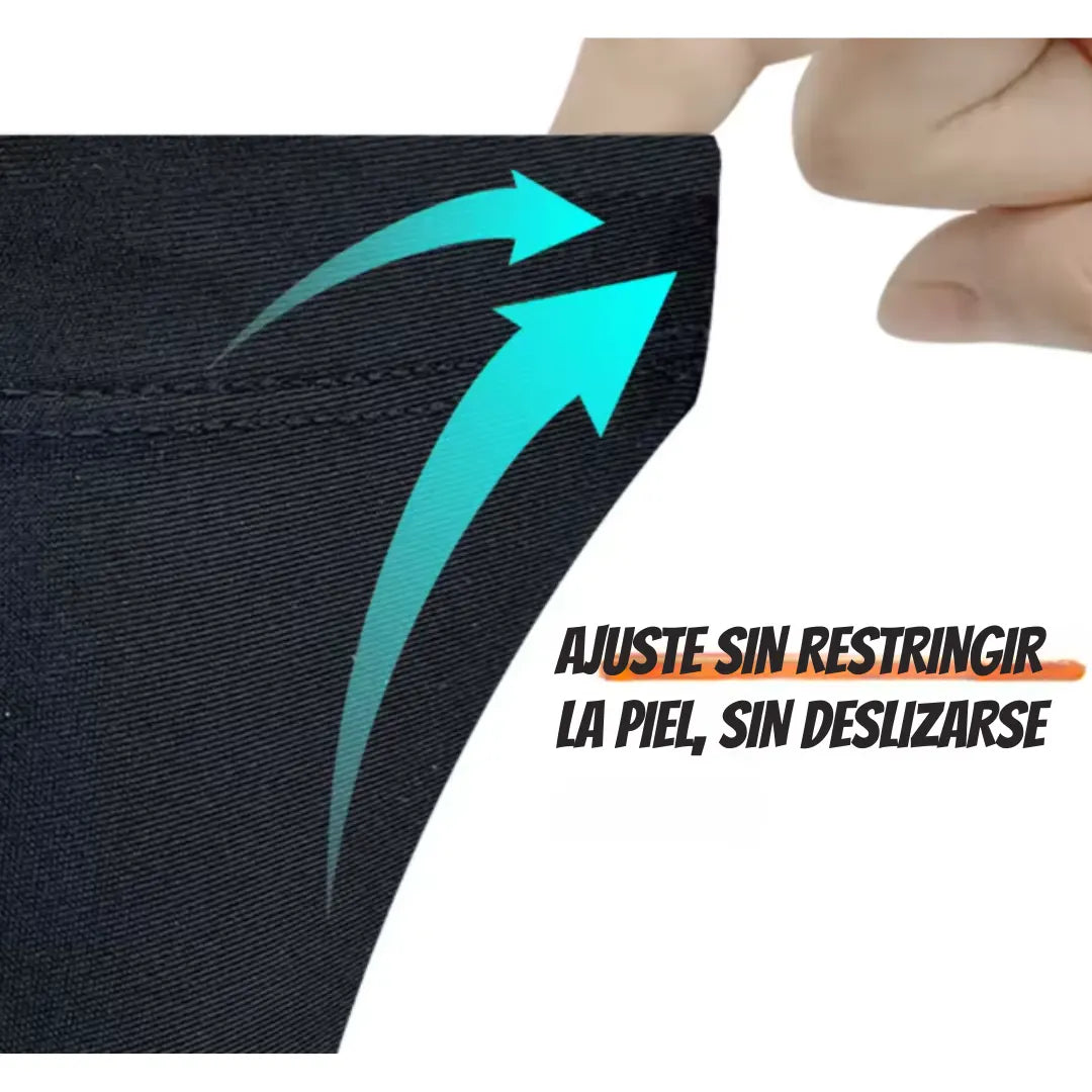 Mangas protectoras antebrazo Vóleibol negro adulto