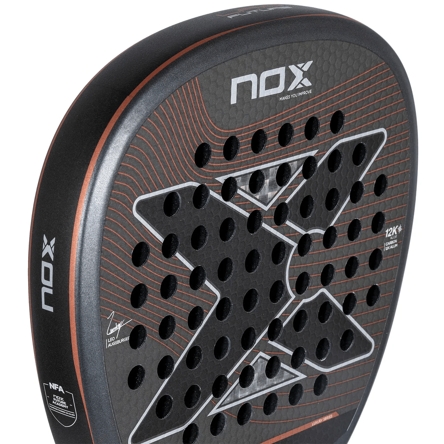 Pala Padel Nox LA10 Leo Augsburger (360-375gr) 2024