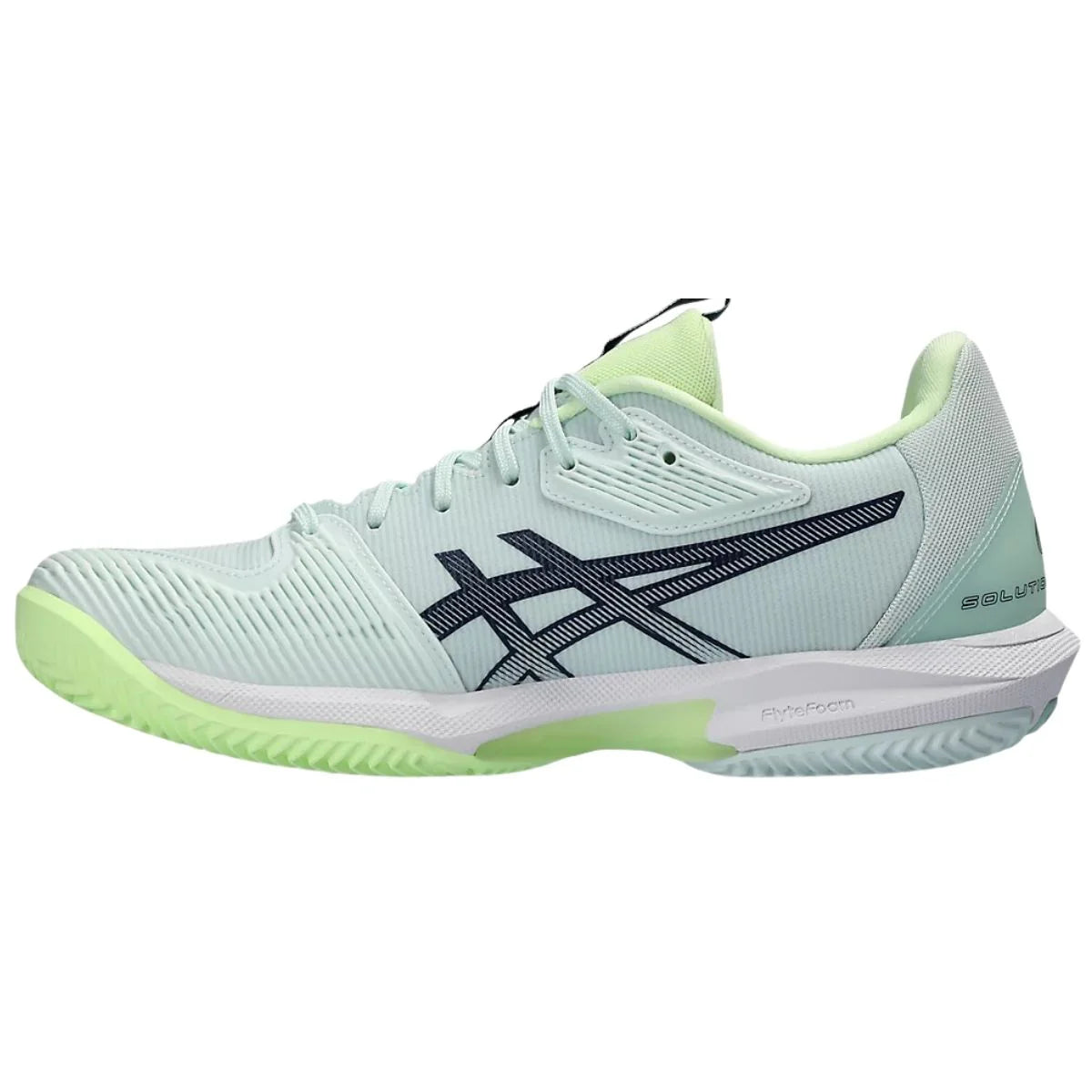 Zapatilla Asics Mujer Solution Speed FF 2 Clay Hazard Green Reborn Blue 6US-37EU (23 Cm)