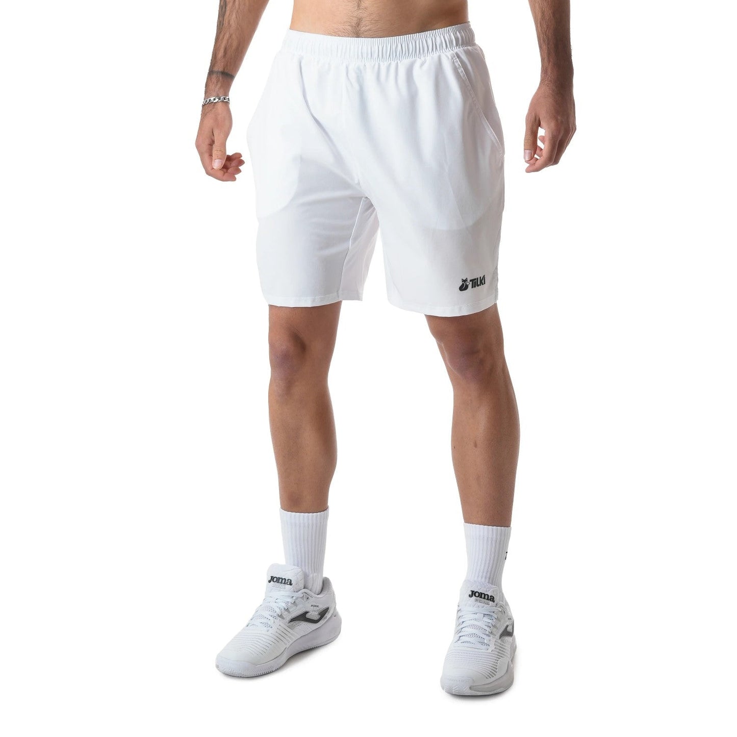 Short Poly Tilki  Temel blanco Talla L