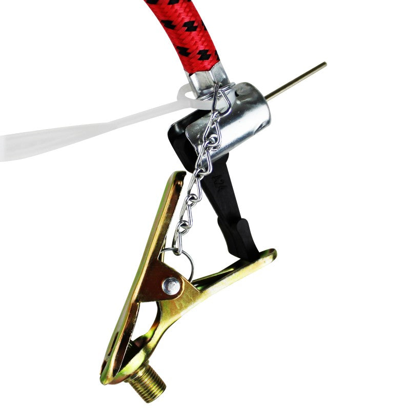 Bombín de pie con acumulador y manómetro