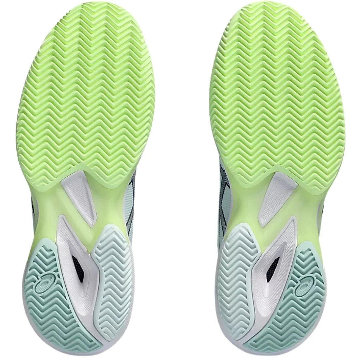 Zapatilla Asics Mujer Solution Speed FF 2 Clay Hazard Green Reborn Blue 8US-39.5EU (25 Cm)